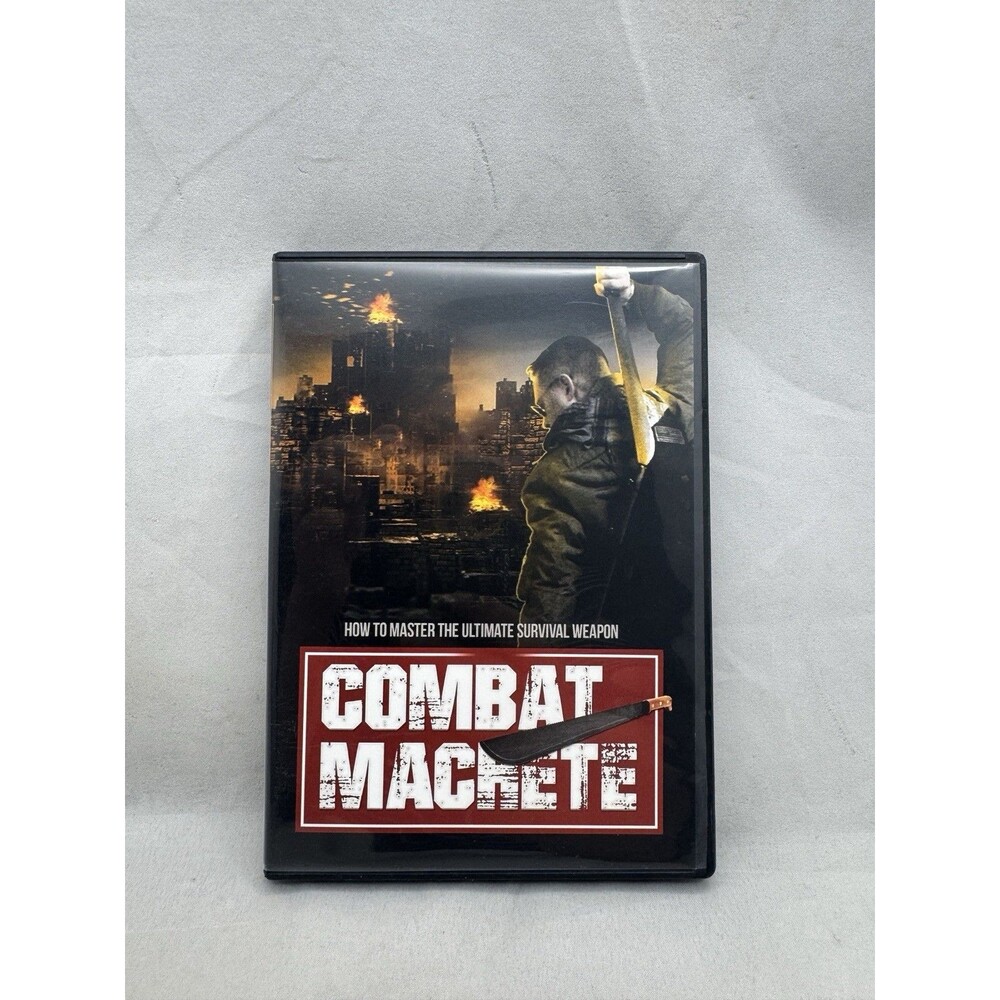 Combat Machete DVD How To Master The Ultimate Survival Weapon Jeff Anderson